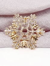 Load image into Gallery viewer, Snowflake Brooch
