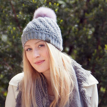Load image into Gallery viewer, Tranquility Pom Pom Hat
