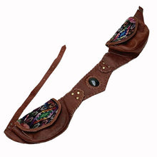 Load image into Gallery viewer, Double Hip Pouch - Mahogany