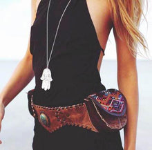 Load image into Gallery viewer, Double Hip Pouch - Mahogany