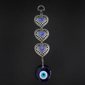 Hearts Evil Eye Wall Hanging