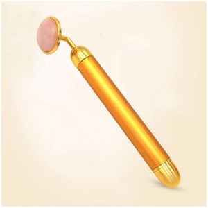 Rose Quartz Electric Face Massage Roller