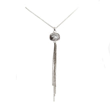 Load image into Gallery viewer, Aurora Rutilated Quartz Silver Necklace
