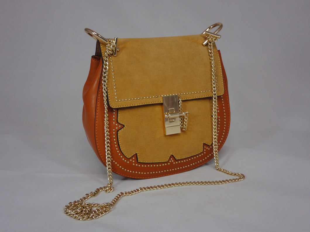 Leather Saddle Bag