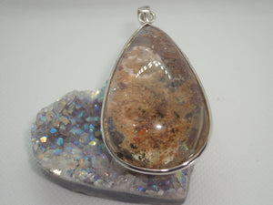 Sterling Silver Lodolite Pendant - Large