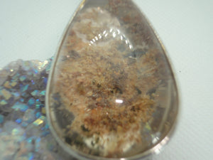 Sterling Silver Lodolite Pendant - Large