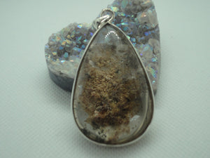 Sterling Silver Lodolite Pendant - Large