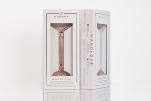 WANDLOVE Rose Quartz Face Roller