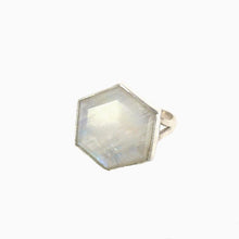 Load image into Gallery viewer, Honey Bee Ring Moonstone
