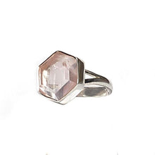 Load image into Gallery viewer, Honey Bee Ring Rose Quartz

