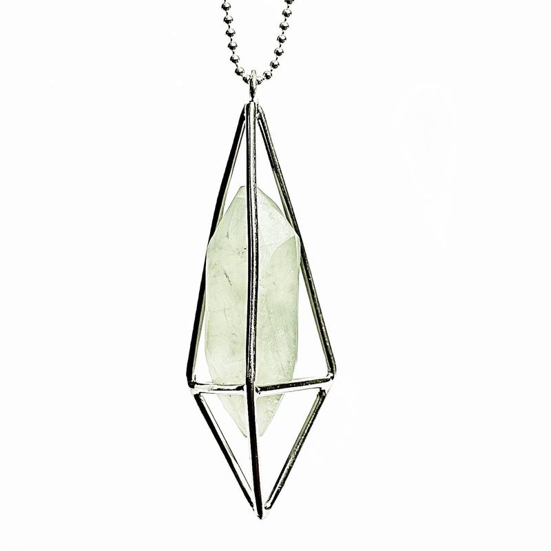 Lumia Prehnite Necklace