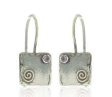 Load image into Gallery viewer, Amethyst Drop Earring
