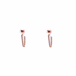 Sanva Rose Gold Earrings
